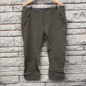Sherpa Olive Hiking Stretch Cargo Pants